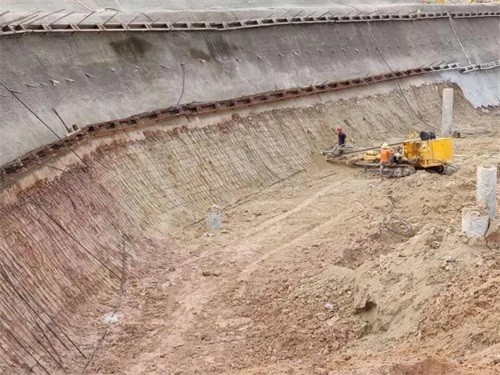 新丰基坑边坡加固